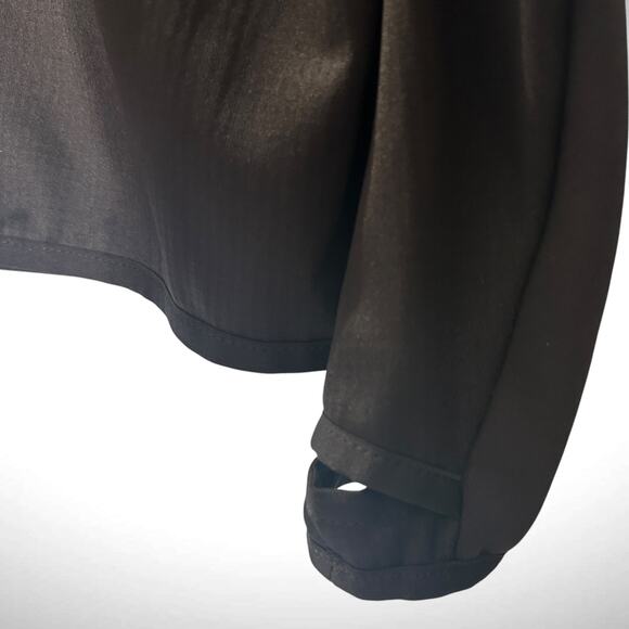 Burton Men's Sz XXL Full Zip Softshell Jacket Black Basic Snowboard Ski Simple - Picture 7 of 12